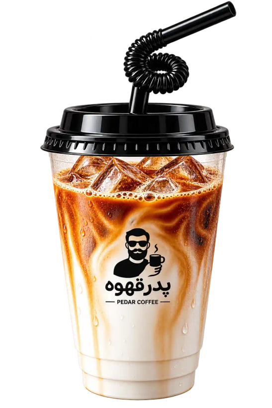آیس لاته پدر قهوه
